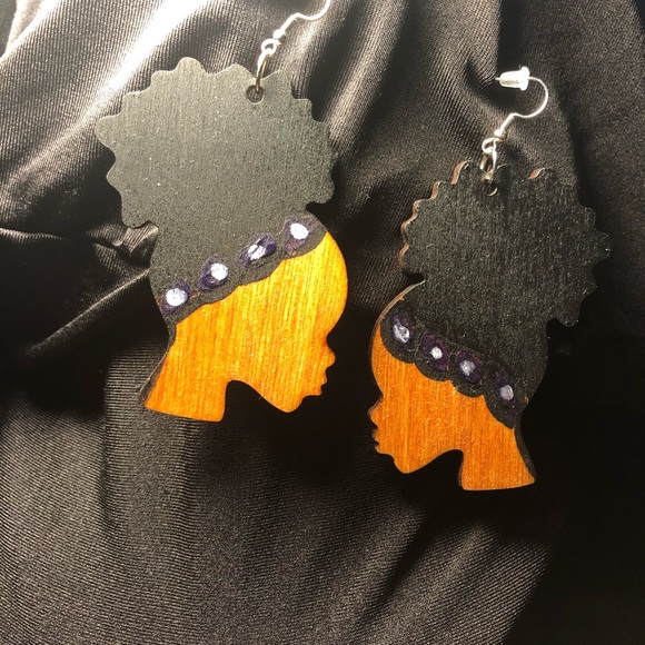 Homemade earrings - Picture 3 of 4